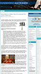 Mobile Screenshot of fundraisingauctioneer.biz